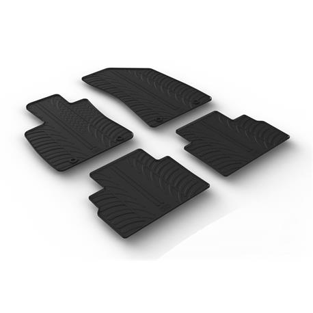 Gummi-Fußmatten passend für MG ZS EV (Elektro) ab 2021