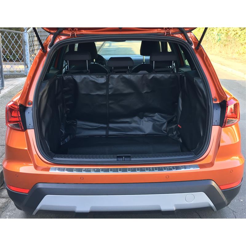 Kofferraumschutz BOOTECTOR passend für Seat Arona ab 2017 (variabler Boden  unten) | AZUGA | Automatten