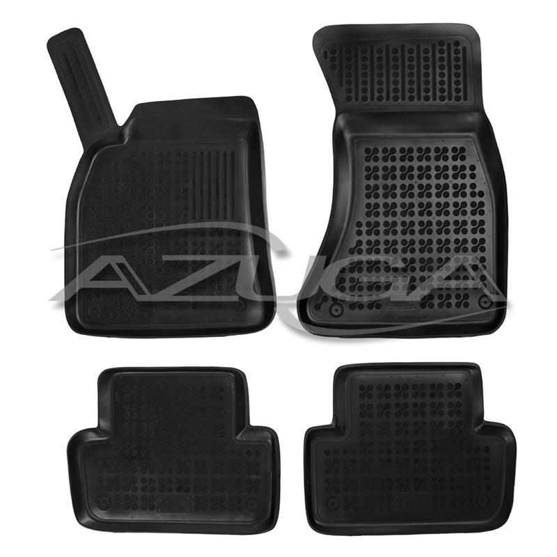 Auto Gummi Fußmatten Schwarz Premium Set für Audi A4 B8 Limousine Avant 8K  07-15 kaufen