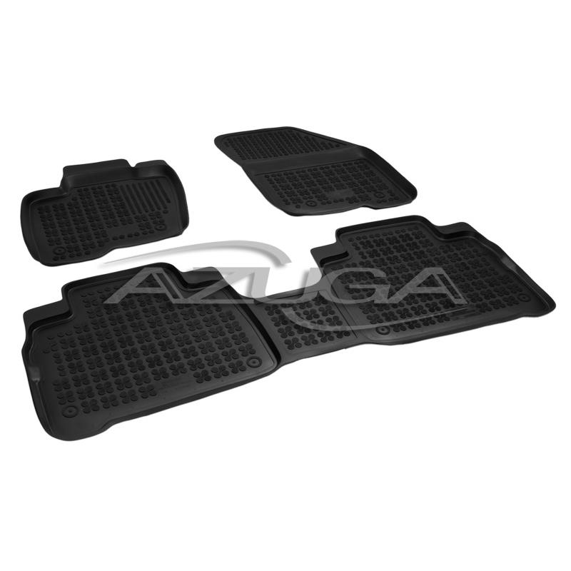 Hohe Gummi-Fußmatten passend für 3-tlg. Galaxy/S-Max Ford 9/2015-2022 ab AZUGA 