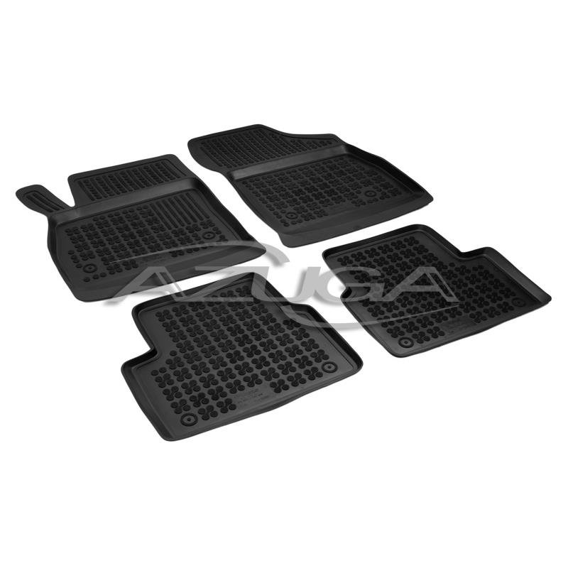 3D gummimatten OPEL Astra K 2015-2021, 5 Stk. / schwarz / 5015115 / erhöhte  kanten