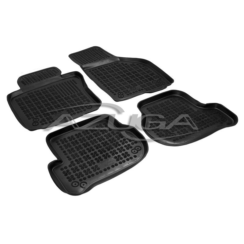 AZUGA Auto-Fußmatten Hohe Gummi-Fußmatten passend für VW Golf 8 Variant  eTSi/Seat Leon Spor, für VW,Cupra,Seat Golf VIII,Leon ST  (Sportstourer),5-türer Variant