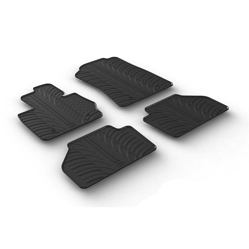 F25  von TN  Baujahr 2010-2017 Gummifussmatten Gummimatten Fußmatten  BMW X3