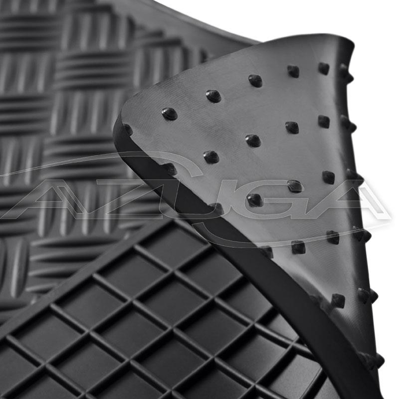 3D gummimatten MAZDA CX-5 KF seit 2017 5 Stk. / schwarz / 5011035 / erhöhte  kanten