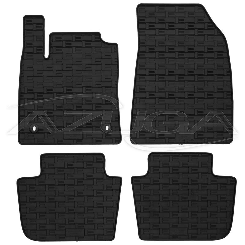 4 Stück Auto Fußmatten, für MG4 MG 4 Leder Fussmatten Wasserdicht Anti  Rutsch Anpassen Teppich Matten zubehör,B