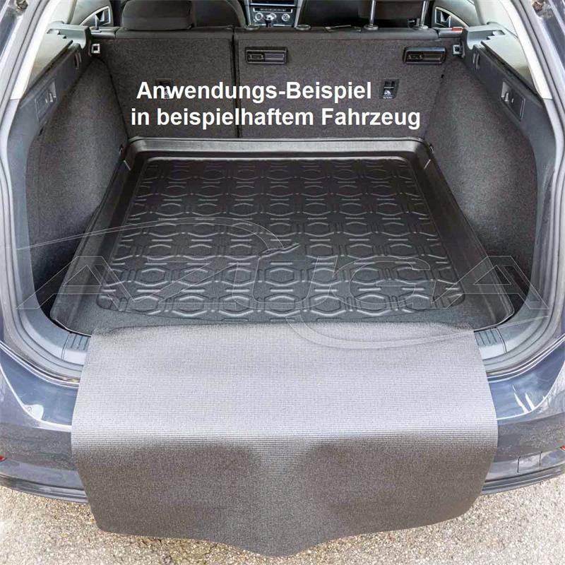Stoßstangenschutz für Audi A4 Avant B8/8K ab 4/2008 Passgenaue Kofferraummatte 