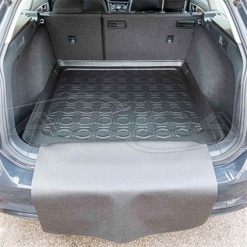 Kofferraumwanne mit Stoßstangenschutz für VW Golf 7 Variant ab 6