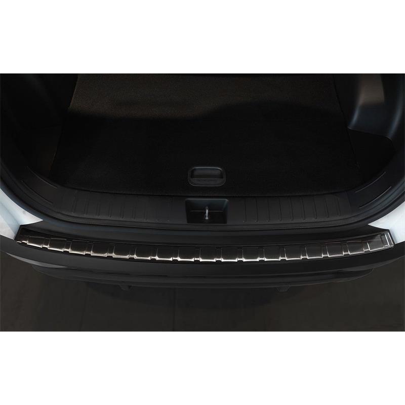 Ladekantenschutz Edelstahl passend für Hyundai Tucson ab 12/2020  (anthrazit) | AZUGA