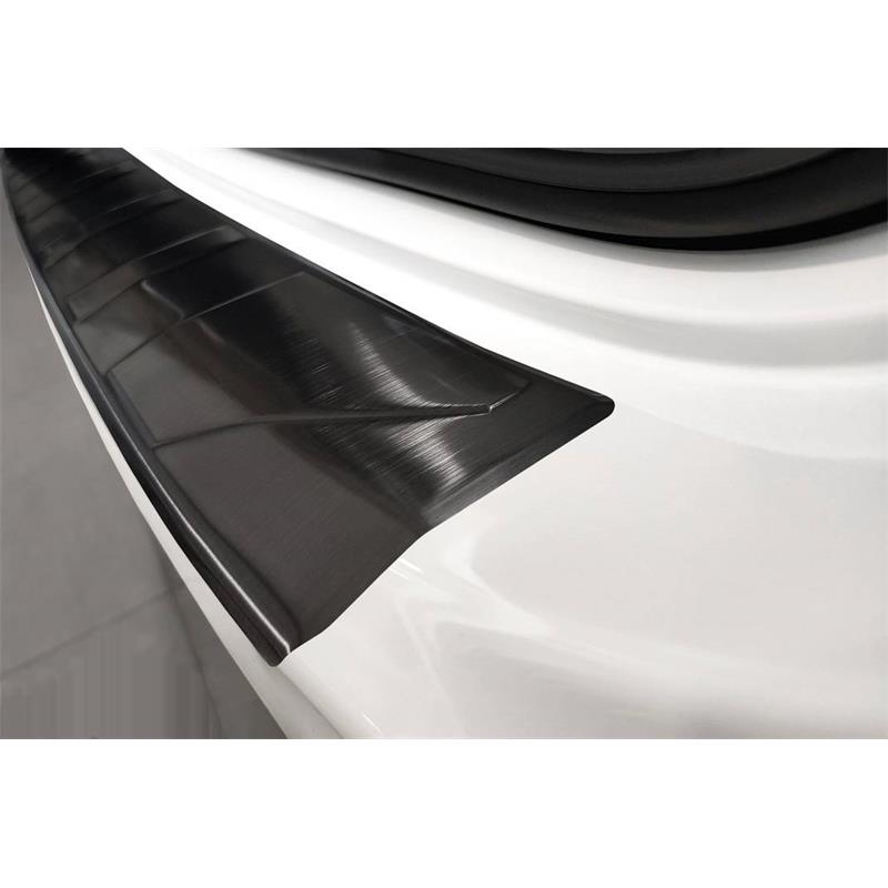 Ladekantenschutz Edelstahl passend für | (anthrazit) 3/2021 T-Modell Mercedes AZUGA C-Klasse (S206) ab