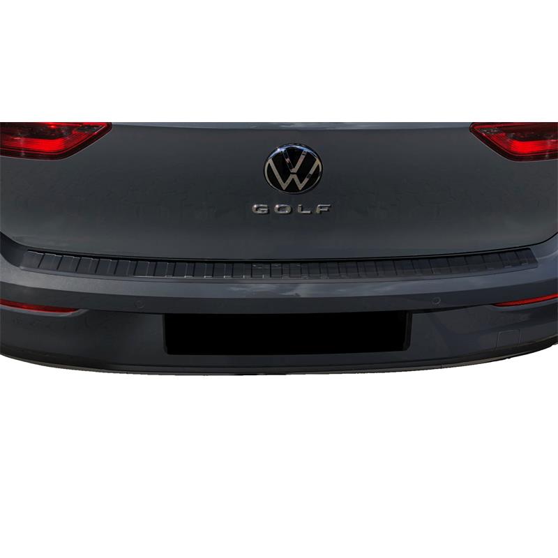 Ladekantenschutz Edelstahl passend für VW Golf 8 ab 2020 (anthrazit)