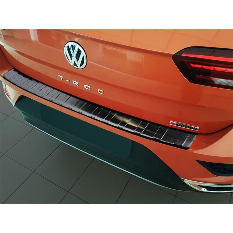 AZUGA für 2017 T-Roc (anthrazit) Edelstahl ab VW | Ladekantenschutz passend