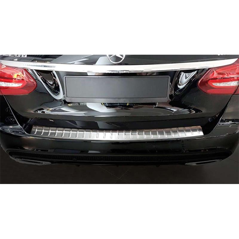 Ladekantenschutz Edelstahl passend für Mercedes C-Klasse T-Modell (S205) ab  9/2014-2/2021 | AZUGA
