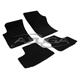 Textil-Fußmatten passend für Seat Mii/Skoda Citigo/VW Up ab 2012 (runde Befestigung)