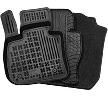 Auto Leder Kofferraummatten für AAA rutschfest Kofferraumwanne Kratzfestem  Kofferraum Schutzmatte leicht zu reinigen,E